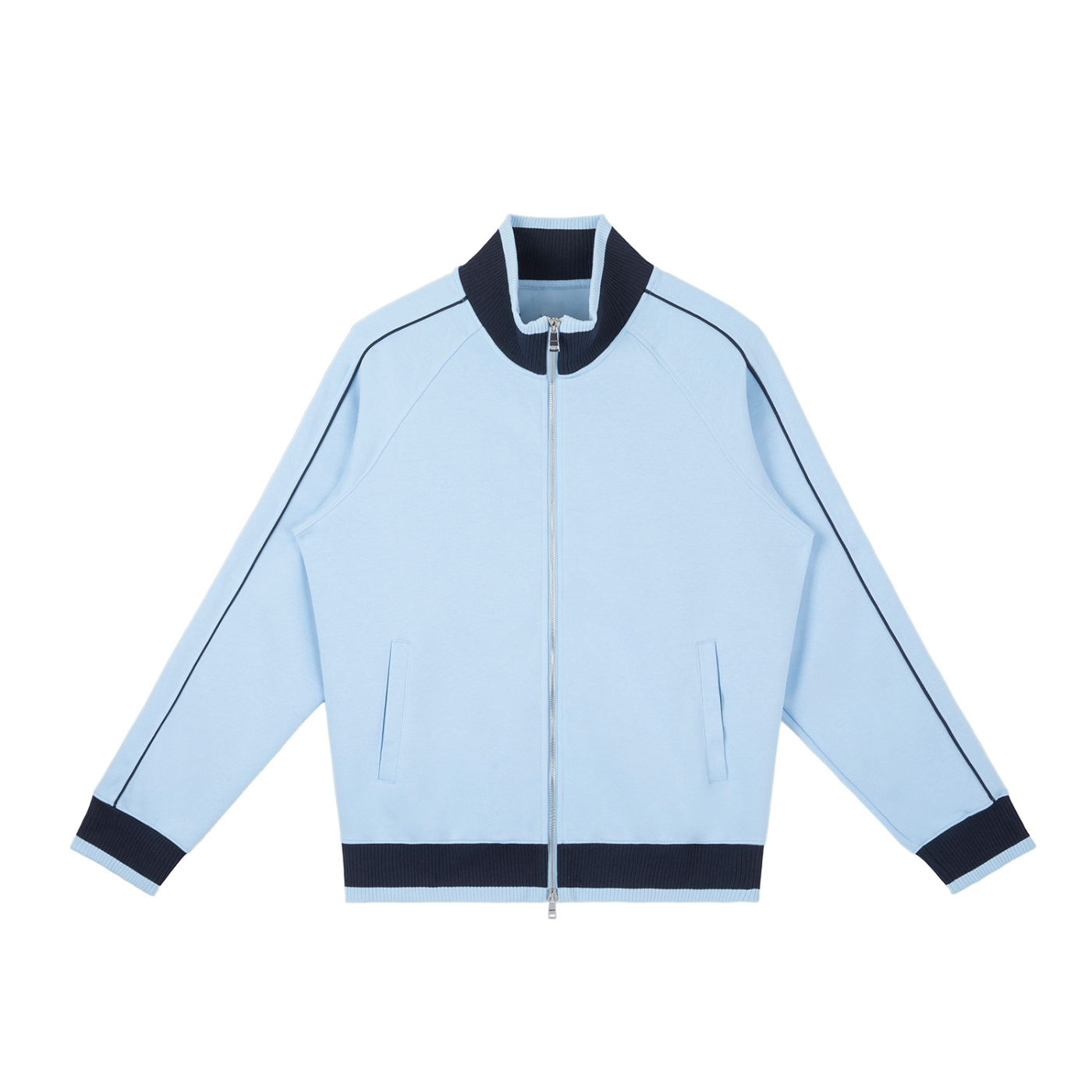 VELORA SLEEVE ZIP TRACK JACKET