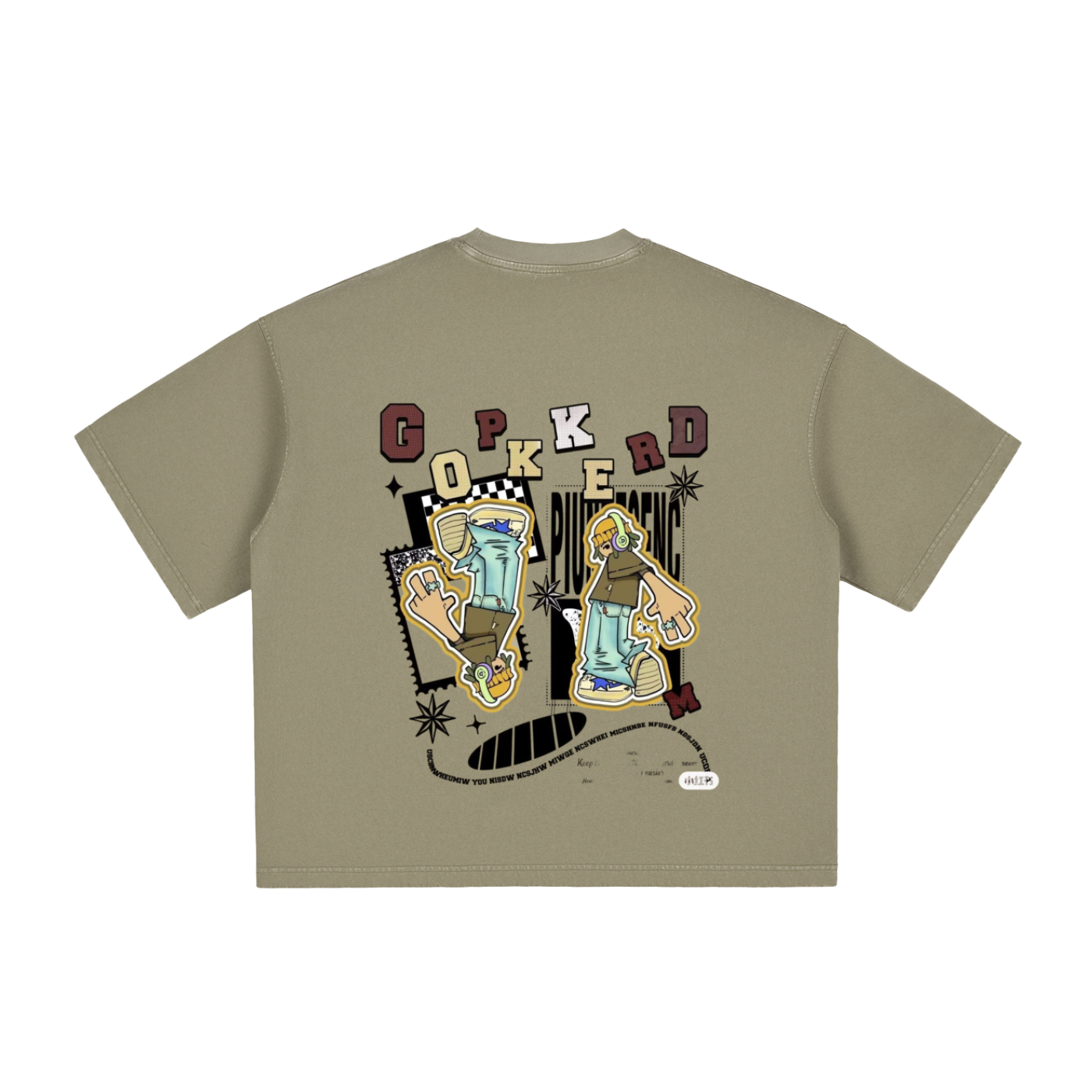 ASHEN UST TEE