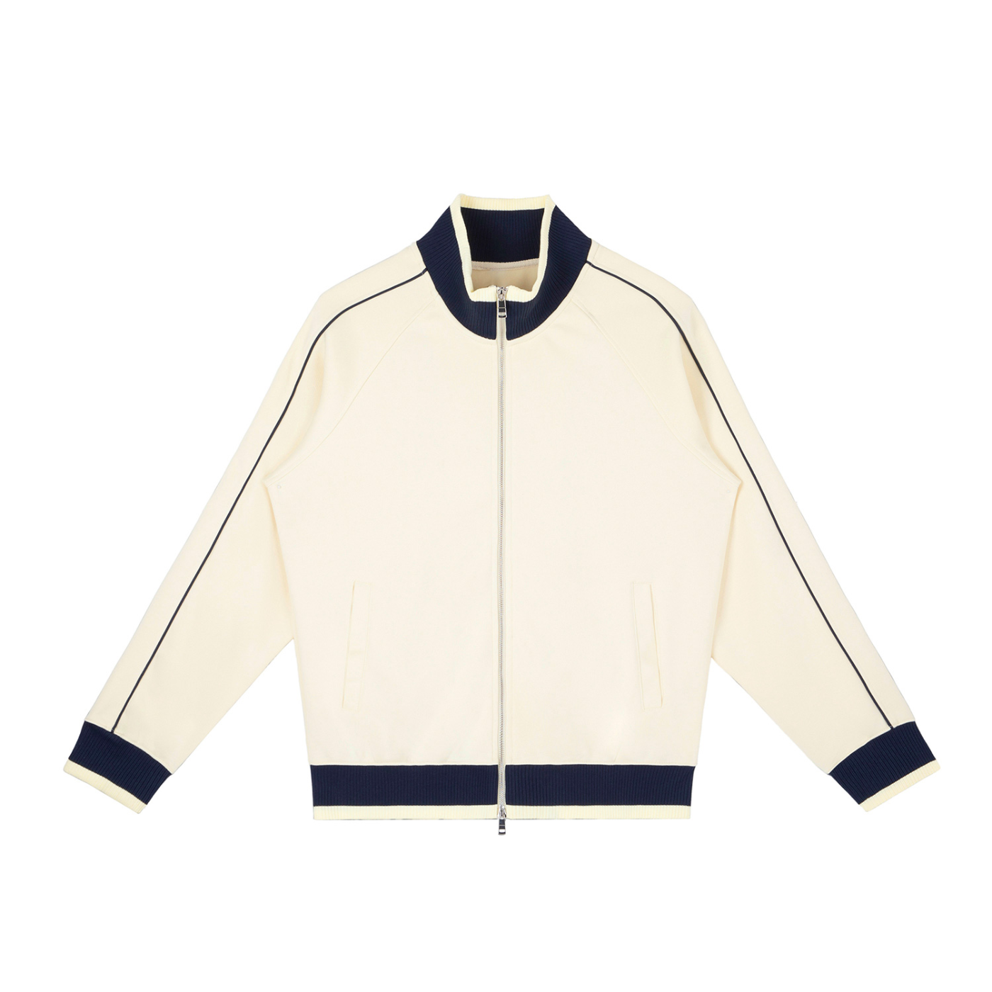VELORA SLEEVE ZIP TRACK JACKET