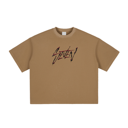 IVORY RUST TEE