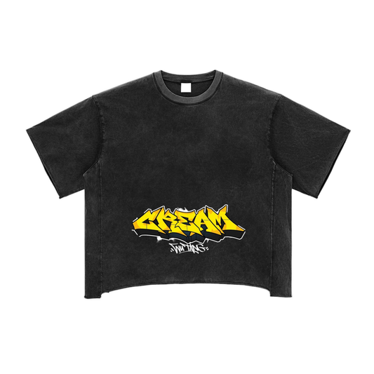 RAW EDGE BOXY TEE