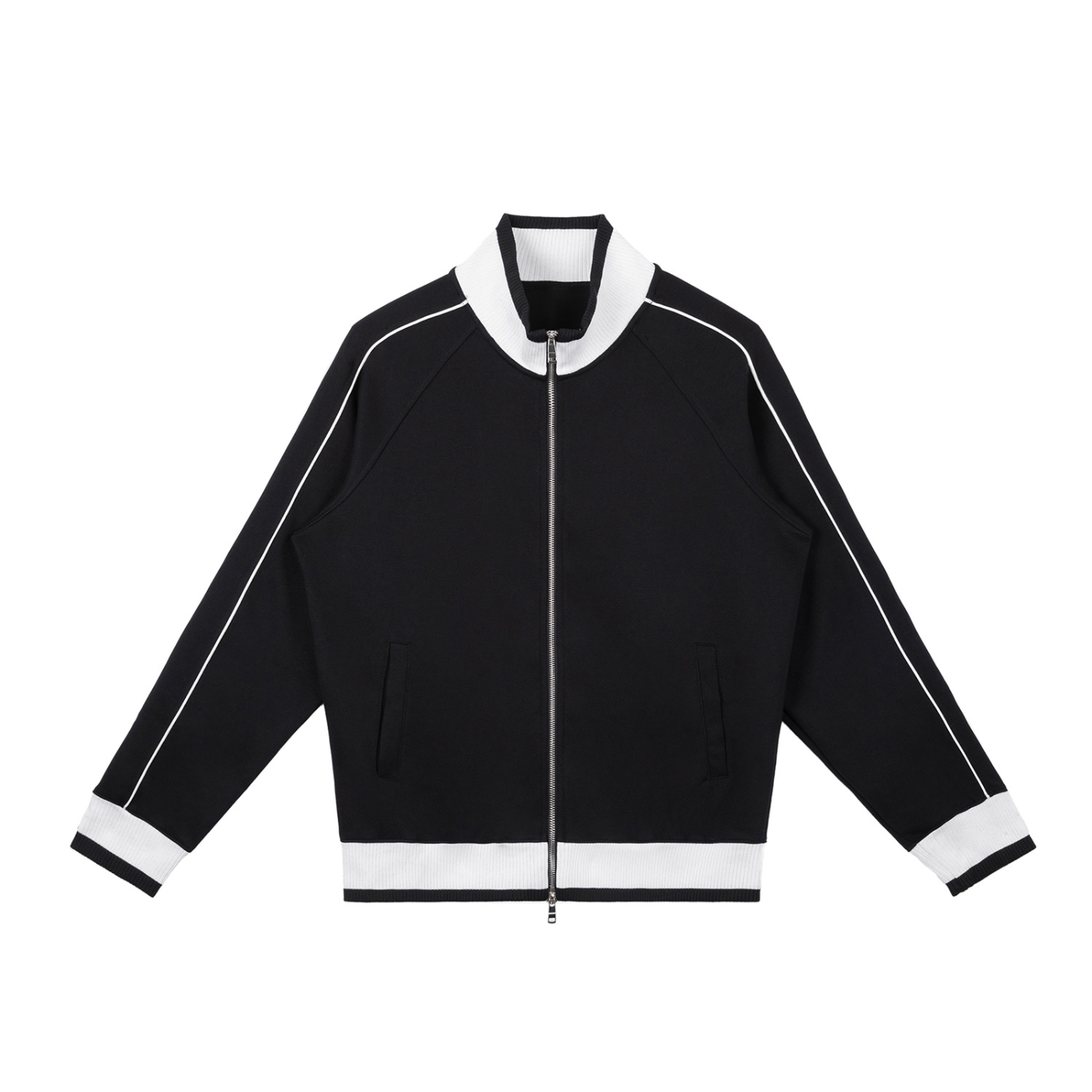 VELORA SLEEVE ZIP TRACK JACKET