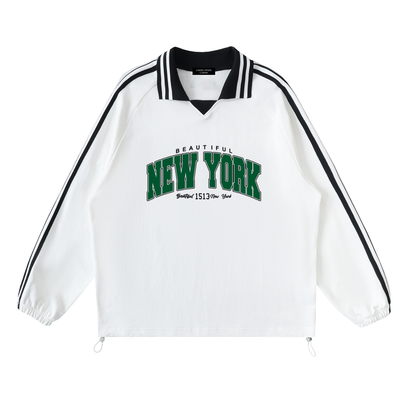 ASH DRIFT NY COLLAR SWEATSHIRT