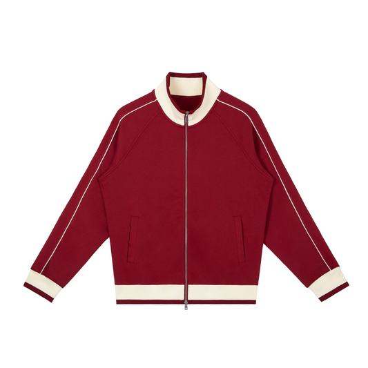 VELORA SLEEVE ZIP TRACK JACKET