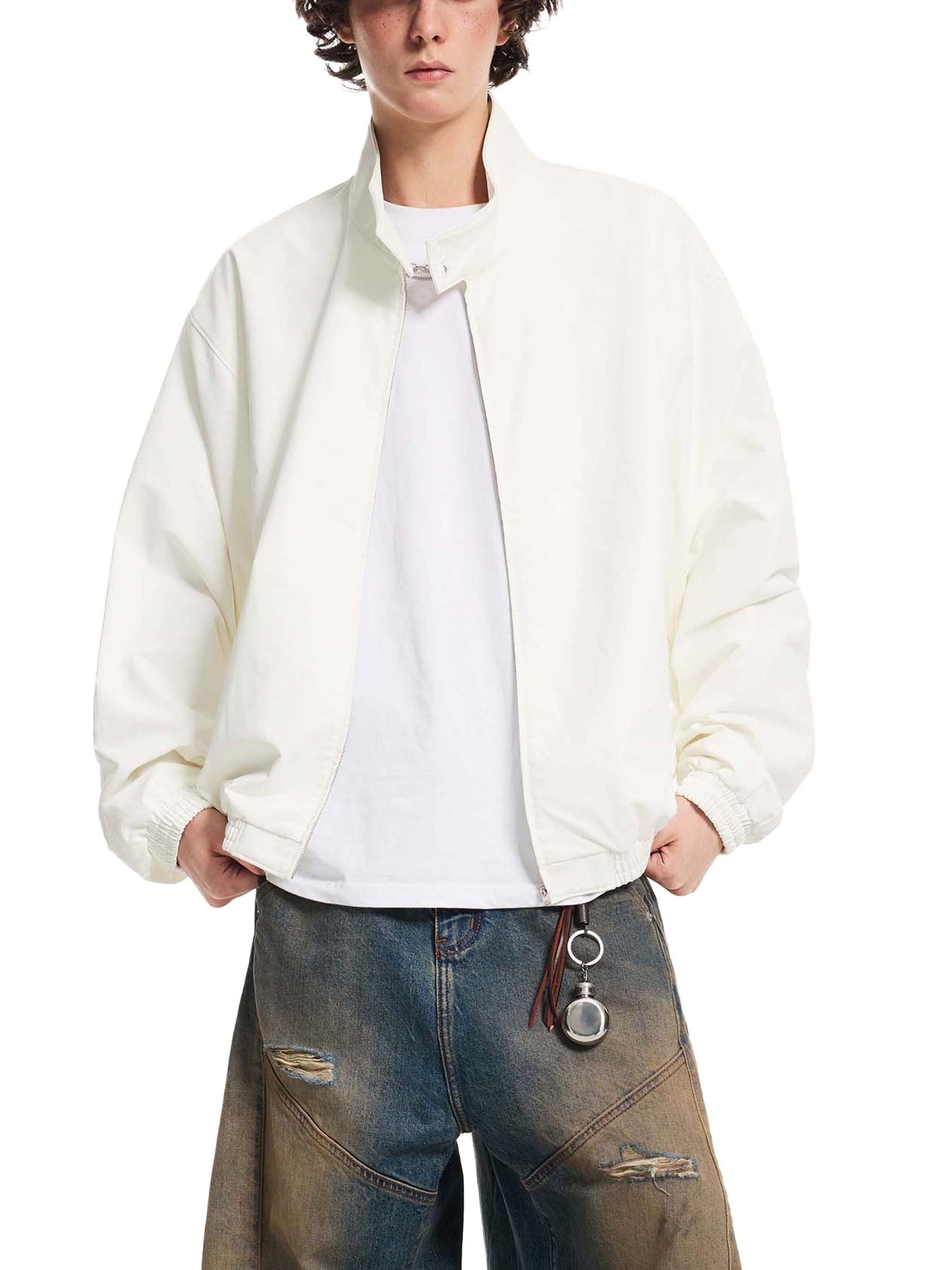 OAK BAKC BOMBER JACKET