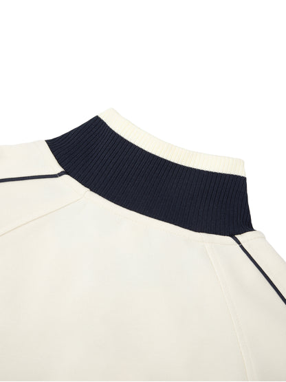 VELORA SLEEVE ZIP TRACK JACKET