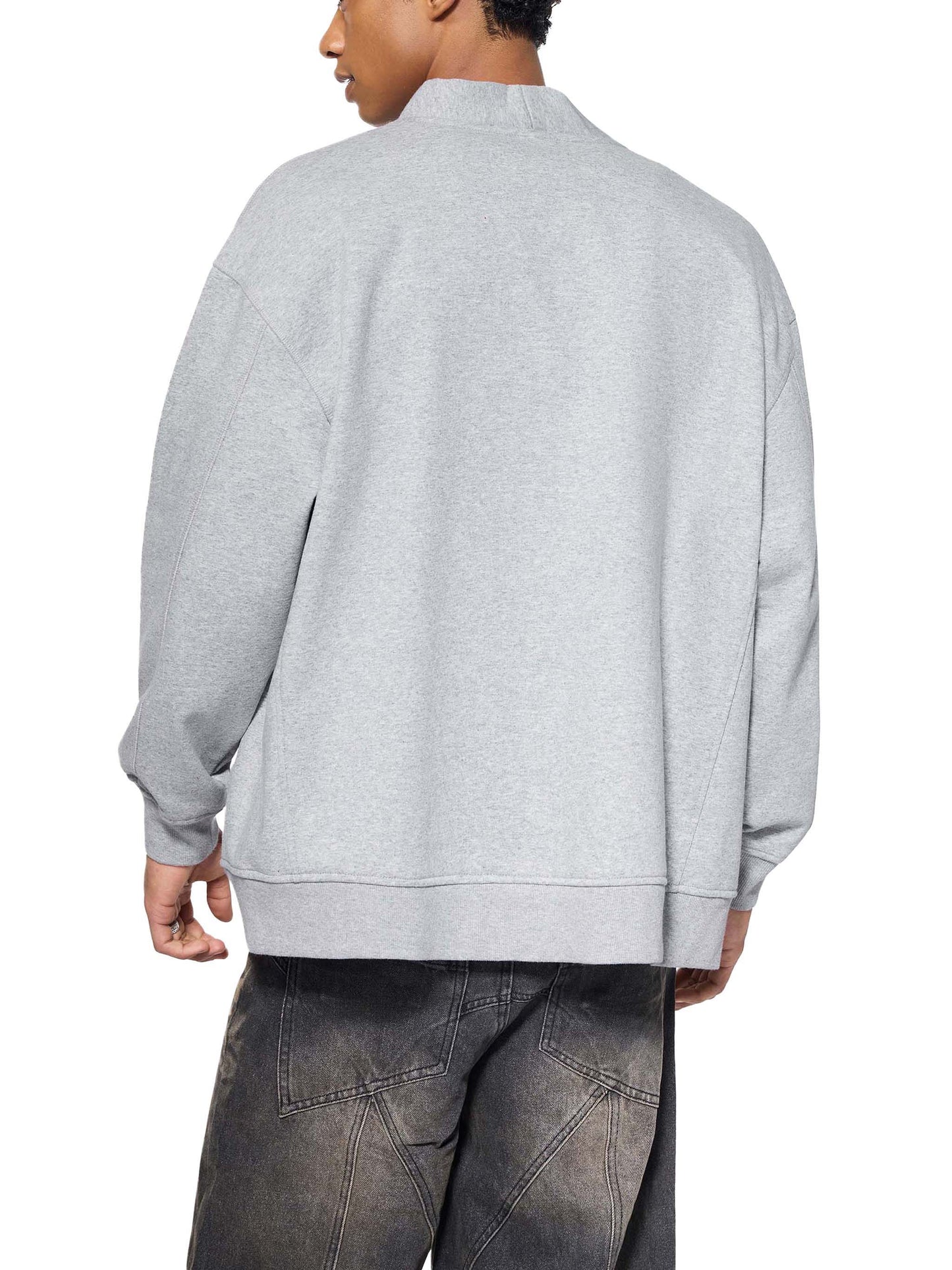 TITAN SMOKE SWEAT CARDIGAN